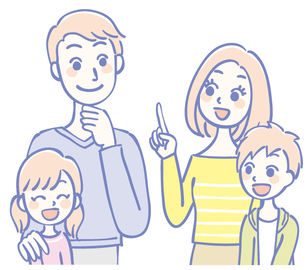 家族イラスト